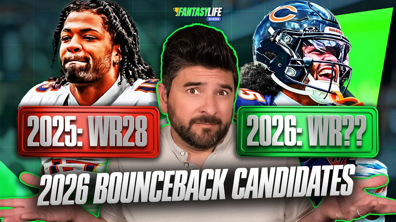 12 Players Due to BOUNCE BACK in 2026 Fantasy Football