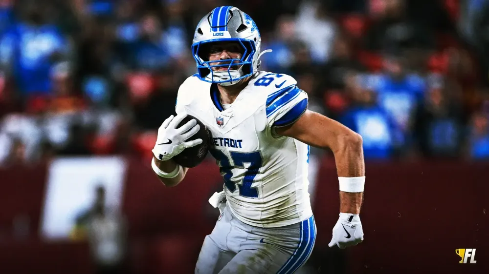 Sam LaPorta Ready to Rise Up Among Top Fantasy Football TEs In Year 4