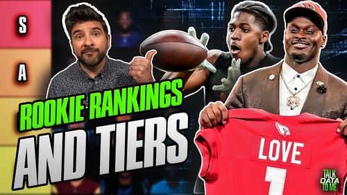 Top 24 Rookie Fantasy Football Rankings (And Tiers!) | Talk Data to Me