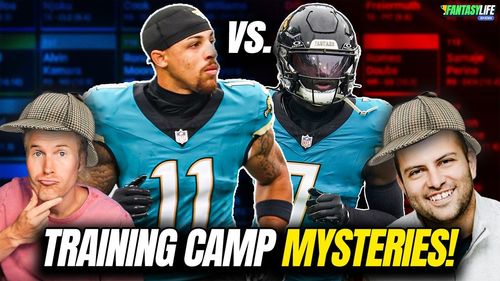 7 Fantasy Football Mysteries That Training Camps Could Solve (feat. Zain Dhanani)